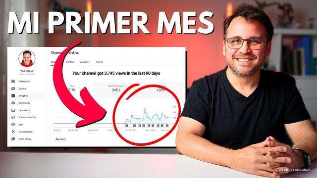 [youtuber-a-los-40] (November 17, 2025) Las 10 cosas que aprendí en mi 1er mes como Youtuber a los 40+